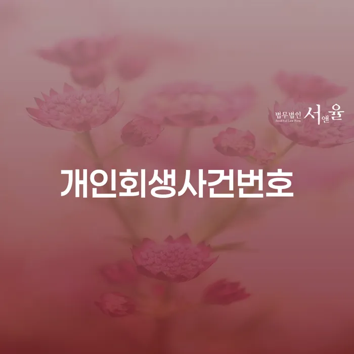 개인회생 개인회생 제도 무료상담