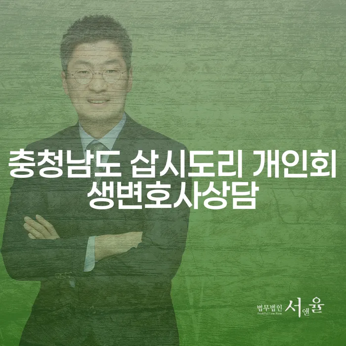 충청남도 삽시도리에서 개인회생변호사와 상담하는 것은 어떻게 도움이 될까요?